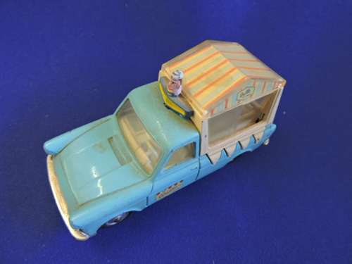 CORGI TOYS Ice Cream Van on FORD Thames but looks like an Anglia like Dinky Toys..