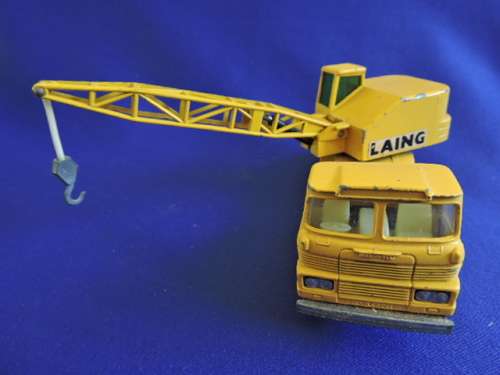 MATCHBOX King size K-12 Laing Mobile Crane Truck Lesney like Dinky and Corgi  # CRAZY LOOK # ....