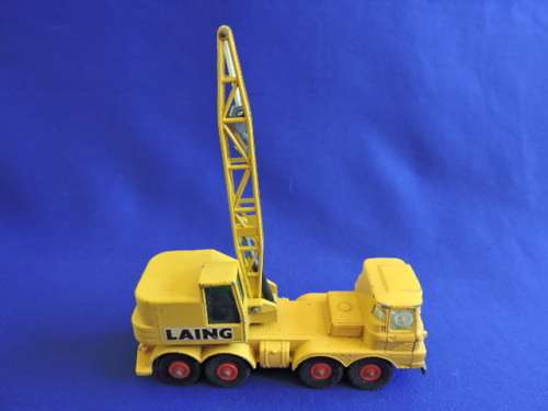 MATCHBOX King size K-12 Laing Mobile Crane Truck Lesney like Dinky and Corgi  # CRAZY LOOK # ....