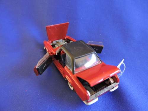 Tekno Denmark MERCEDES BENZ 230 SL like Dinky and Corgi  # CRAZY LOOK # ....