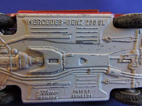 Tekno Denmark MERCEDES BENZ 230 SL like Dinky and Corgi  # CRAZY LOOK # ....