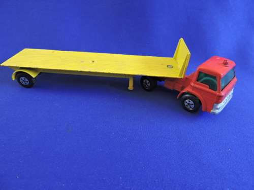 MATCHBOX SuperKings K-20 FORD TASKER/TRACTOR Transporter like Dinky and Corgi  # CRAZY LOOK # ......