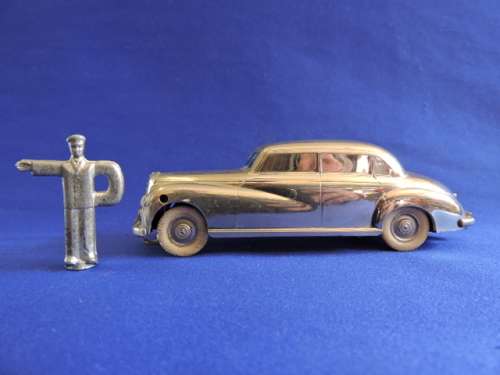 PRAMETA Mercedes Benz 300 with Key German made Unlike Corgi and Dinky Toys.  # CRAZY LOOK #....