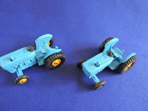 Matchbox Lesney 39 FORD TRACTOR X 2 like Hot Wheels
