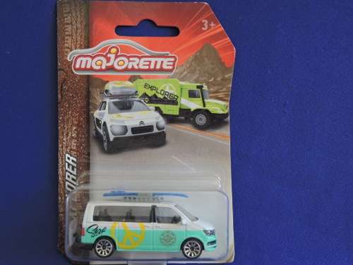 Majorette Volkswagen VW T6 Combi with surf board  Mint in blister pack like Hot Wheels..