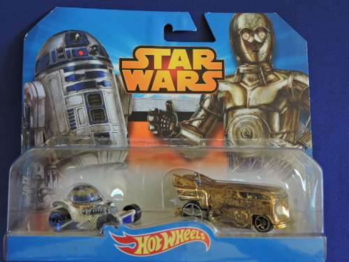 Hot Wheels Star Wars R2-D2 Hot Rod and C-3PO like VW Kombi Drag Bus ...