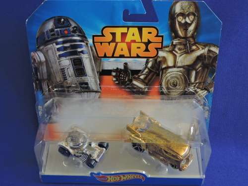 Hot Wheels Star Wars R2-D2 Hot Rod and C-3PO like VW Kombi Drag Bus ...