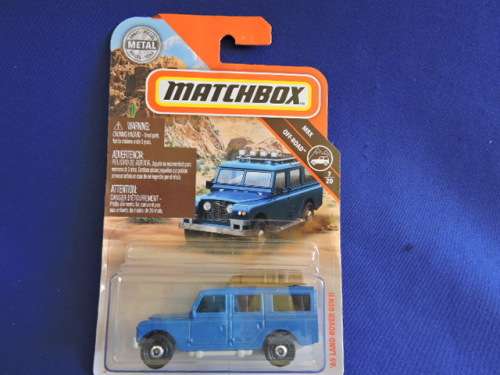 Matchbox LAND ROVER Gen 2 (Blue Safari) Like Hot Wheels.....