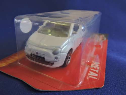 Majorette FIAT 500 ( White ) like Hot Wheels