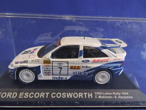 Ford Escort Cosworth  Makinen and Harjanne  1000 Lakes racing 1994 rally 1:43..