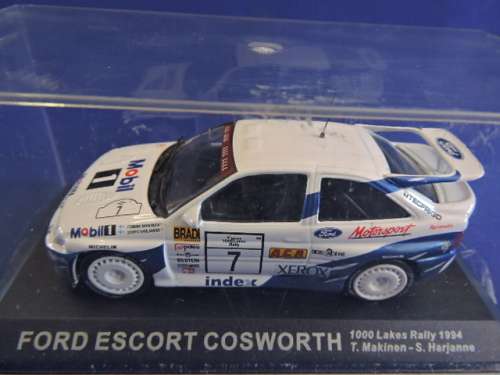 Ford Escort Cosworth  Makinen and Harjanne  1000 Lakes racing 1994 rally 1:43..
