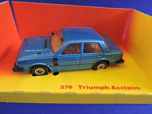 Corgi 276 TRIUMPH ACCLAIM looks like SA Honda Ballade Like mint in ORIGINAL BOX.