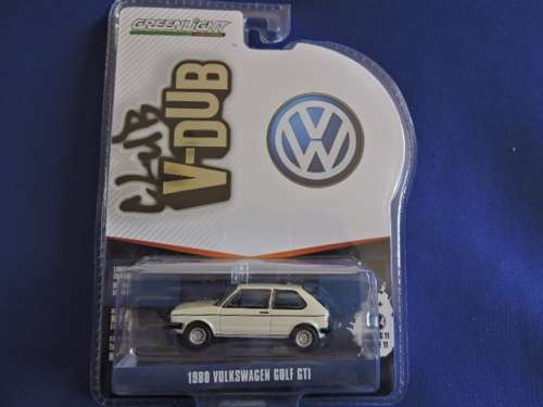 Greenlight Volkswagen VW Golf GTi Club V-Dub (White) like Hot Wheels....