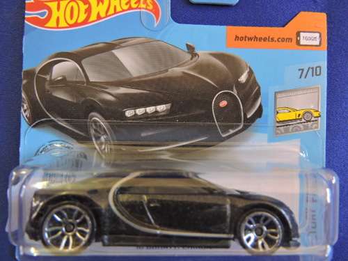 Hot Wheels BUGATTI CHIRON (Black) Supercar ...