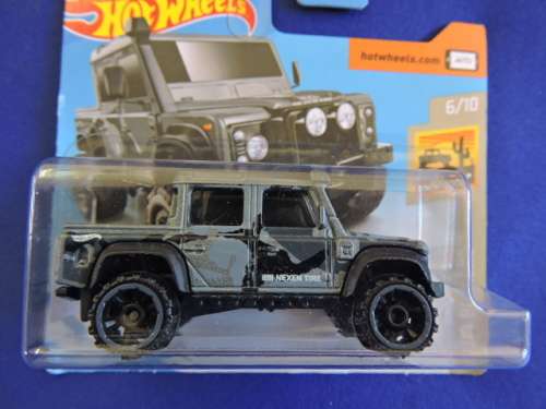 Hot Wheels Land Rover Defender 110 Double Cab (Grey Camo)  # BAKKIE BONANZA #......