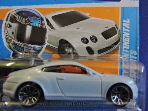 Hot Wheels BENTLEY Continental Supersports ( White ) Supercar.