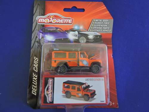 Majorette Land Rover Defender 110 ( Orange ) MIB  # BAKKIE BONANZA #..Like Hot Wheels