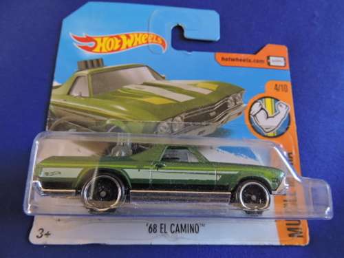 Hot Wheels Chevy Chevrolet EL CAMINO Pickup ( Green ) # CHEVY BLOW OUT SALE #