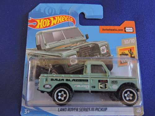Hot Wheels LAND ROVER Series 111 Truck Pickup (  3 Teal ) # BAKKIE BONANZA #..........