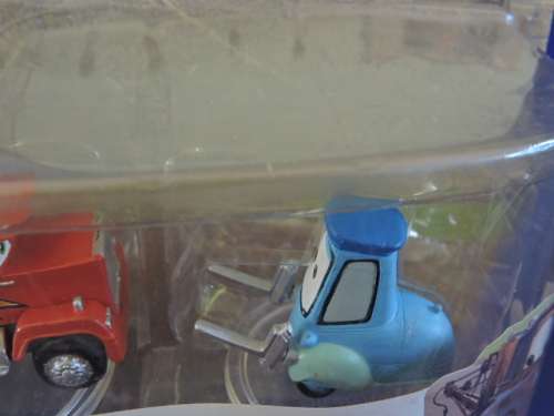 Disney Pixar Micro World CARS Chev, Forklift and Truck  Not Hot Wheels