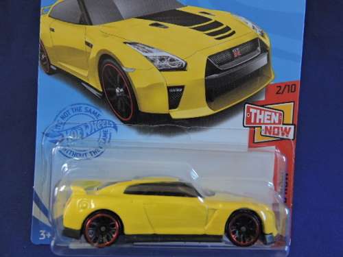 Hot Wheels NISSAN GT-R  ( Yellow ) Long Card like Datsun...