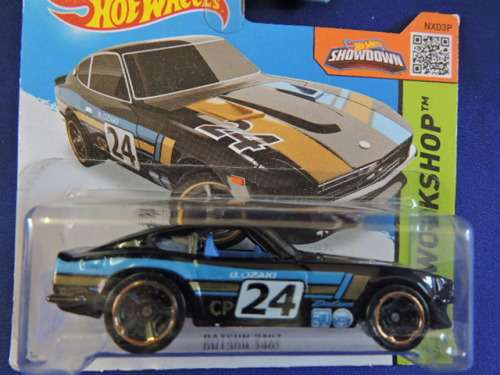 Hot Wheels Datsun 240Z ( Black 24 ) Like Nissan...
