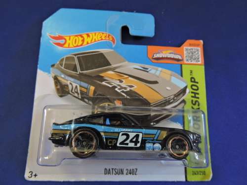 Hot Wheels Datsun 240Z ( Black 24 ) Like Nissan...