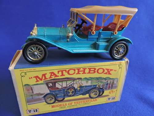 Matchbox Models of Yesteryear Y-12  1909 THOMAS FLYABOUT  MIB..