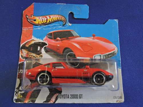 Hot Wheels TOYOTA 2000 GT ( Red ) ...