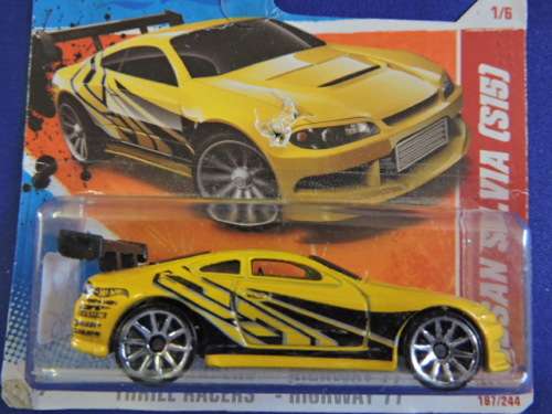 Hot Wheels NISSAN Silvia  S15 ( Thrill racers - Highway 11 Yellow ) ...
