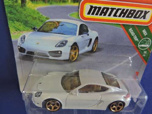 Matchbox PORSCHE CAYMAN ( Pearl white ) like Hot Wheels