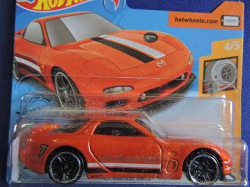 Hot Wheels MAZDA RX 7 ( Orange )