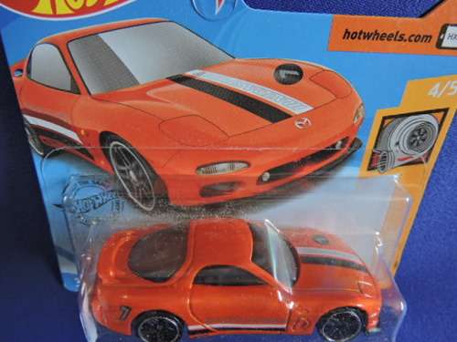 Hot Wheels MAZDA RX 7 ( Orange )