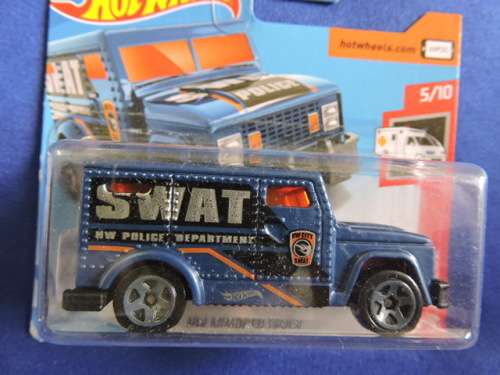Hot Wheels SWAT Armoured Truck( Blue )
