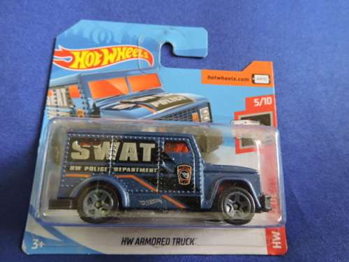 Hot Wheels SWAT Armoured Truck( Blue )
