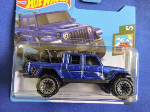Hot Wheels JEEP Gladiator double cab Bakkie ( Blue )  # BAKKIE BONANZA # ......