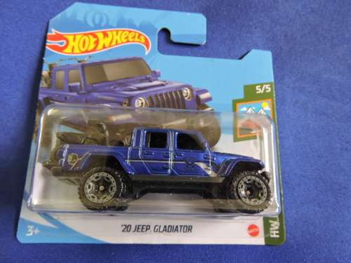 Hot Wheels JEEP Gladiator double cab Bakkie ( Blue )  # BAKKIE BONANZA # ......