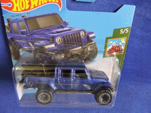 Hot Wheels JEEP Gladiator double cab Bakkie ( Blue )  # BAKKIE BONANZA # ......