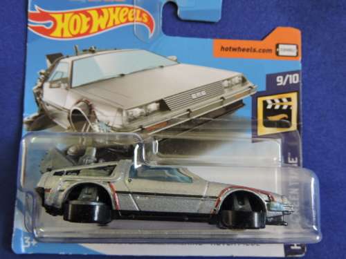 Hot Wheels DMC DELOREAN  hover mode ( Back to the future time machine )....