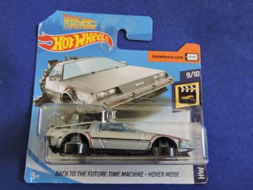 Hot Wheels DMC DELOREAN  hover mode ( Back to the future time machine )....
