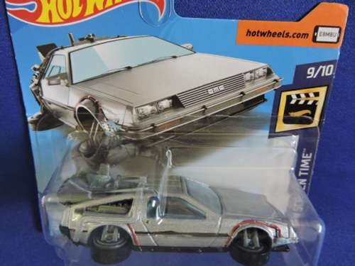 Hot Wheels DMC DELOREAN  hover mode ( Back to the future time machine )....