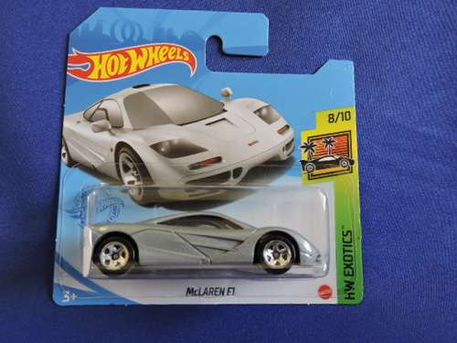 Hot Wheels McLAREN F1 ( Silver )  Supercar  #  HW BLOW OUT SALE  #