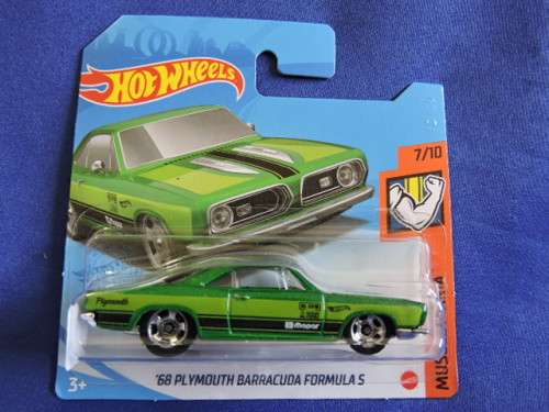 Hot Wheels PLYMOUTH BARRACUDA FORMULA 5 ( Green ) # HW BLOW OUT SALE #