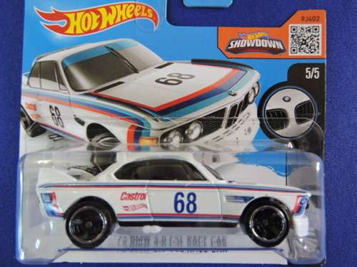 Hot Wheels BMW 3.0 CSL Race Car ( White #68 )....