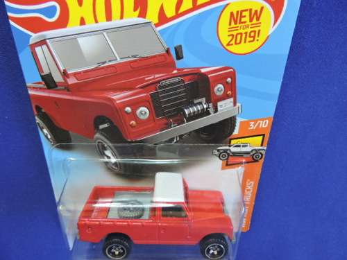 Hot Wheels LAND ROVER Series 111 Truck Pickup (  Red ) # BAKKIE BONANZA #..........