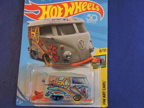 Hot Wheels Volkswagen VW Kool Kombi ( Peace ) Short Card.......