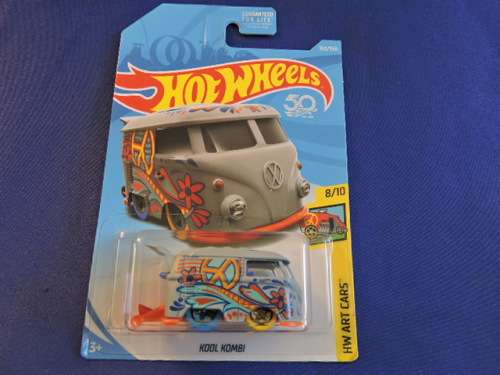 Hot Wheels Volkswagen VW Kool Kombi ( Peace ) Short Card.......