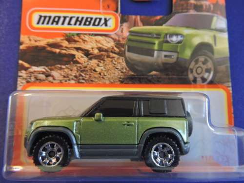 Matchbox LAND ROVER DEFENDER 90 (Green) SEE DESCRIPTION FOR ALTERNATIVE SHIPPING OPTIONS