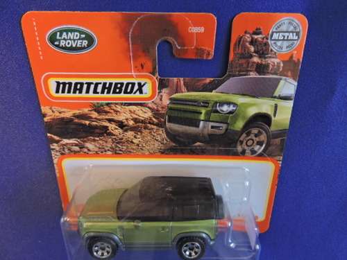 Matchbox LAND ROVER DEFENDER 90 (Green) SEE DESCRIPTION FOR ALTERNATIVE SHIPPING OPTIONS