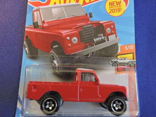 Hot Wheels LAND ROVER Series 111 Truck Pickup ( Red )  # BAKKIE BONANZA #.............